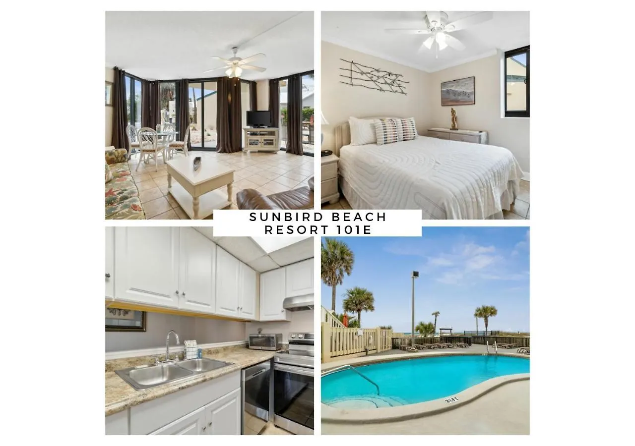 Holiday home Sunbird Beach Resort 101E By Book That Condo Panama City Beach